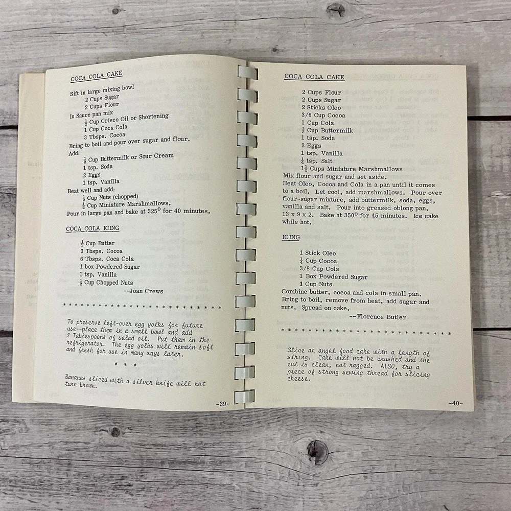 EABC Cookbook Exchange Ave Baptist Church Oklahoma City 1983 Recipes Paperback